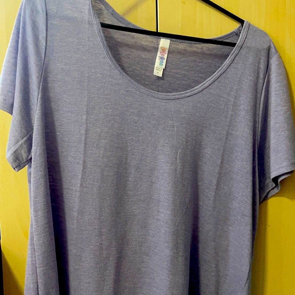LuLaRoe Classic T lavender in color